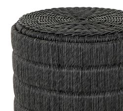 Zya Metal Outdoor Accent Table (18")