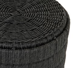 Zya Metal Outdoor Accent Table (18")