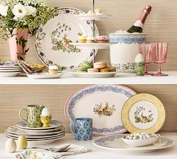 Botanical Bunny Stoneware Champagne Bucket