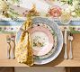 Botanical Bunny Stoneware Salad Plates - Mixed Set of 4