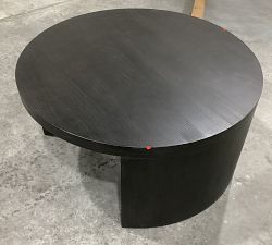 Open Box: Folsom Round Nesting Coffee Table, Large 39" Diam. - Charcoal