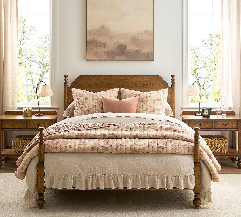 Floral Cloud Reversible Quilt