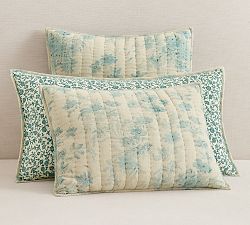 Floral Cloud Reversible Quilted Sham