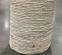 Open Box: Coil Hamper, Single  - Whitewash