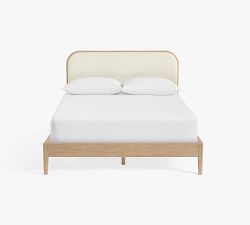 Layton Upholstered Rounded Ledge Bed