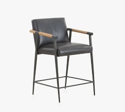 Russell Leather Stool