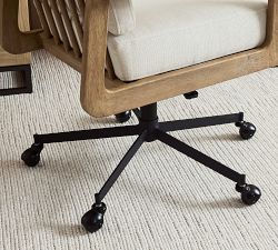 Cody Upholstered Swivel Desk Chair