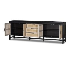 Dolores Wide Cane Buffet - Thumbnail 4