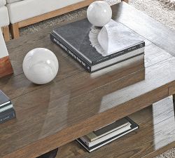 Travis Rectangular Reclaimed Wood Coffee Table (60")