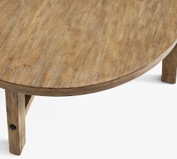 Rustic Farmhouse Round Grand Coffee Table