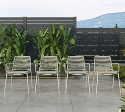 Tanglewood 5-Piece Round Dining Table with Dalhousie Rope Dining Armchair Set