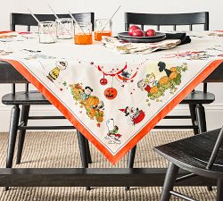 Peanuts&#8482; Great Pumpkin Organic Cotton Table Throw