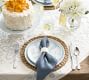 Chambray Tile Stoneware Cake Stand