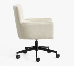 Irving Upholstered Swivel Desk Chair