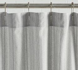 Sonoma Textured Striped Shower Curtain