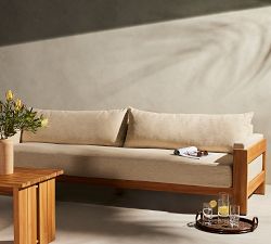 Dawn Teak Outdoor Sofa (106&quot;)