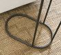 Duke Round Metal Swivel Side Table