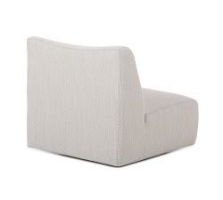 Lev Upholstered Swivel Outdoor Lounge Chair