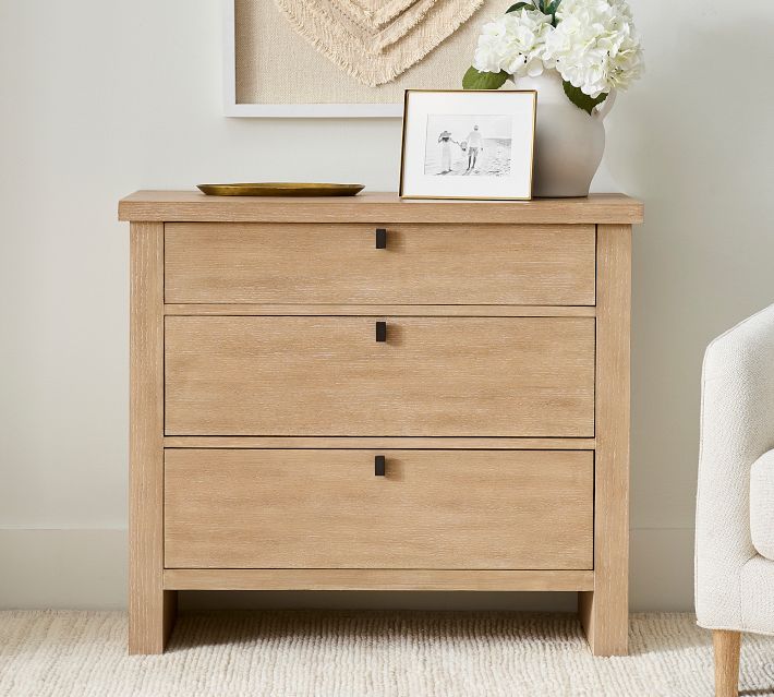 3 drawer modern gallery dresser walnut brown - room essentials Genevieve 3 Drawer Dresser Black/Walnut