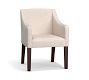Classic Slope Upholstered Dining Armchair