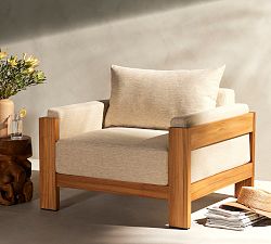 Dawn Teak Outdoor Lounge Chair