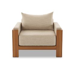 Dawn Teak Outdoor Lounge Chair