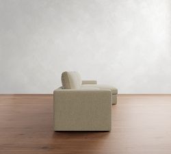 Westwood Square Arm Chaise Sectional (131"&ndash;149")