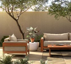 Dawn Teak Outdoor Lounge Chair