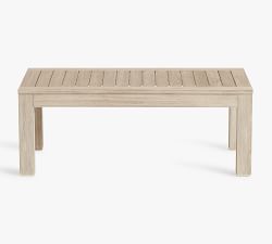 Indio Eucalyptus Rectangular Outdoor Coffee Table (43&quot;)