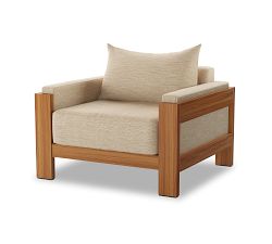 Dawn Teak Outdoor Lounge Chair