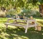 Indio Eucalyptus Outdoor Picnic Table (73")