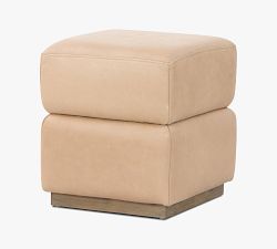 Cantera Leather Accent Stool
