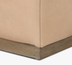 Cantera Leather Accent Stool