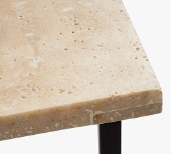 Lennox Travertine Console Table (47.5")