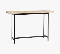 Lennox Travertine Console Table (47.5")