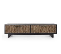Melody Reclaimed Pine Rectangular Coffee Table (66&quot;)