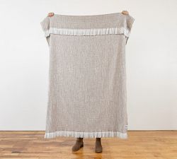 Sunbrella Outdoor Textured Throw