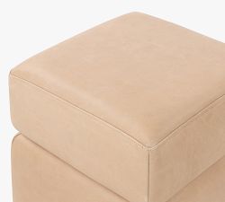 Cantera Leather Accent Stool