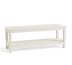 Declan Entry Bench, Weathered Dutch White