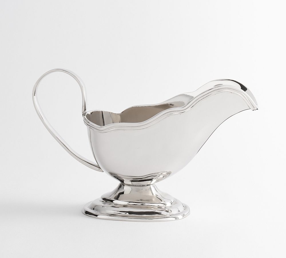 Heritage Silver Gravy Boat