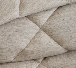 Belgian Flax Linen Jersey Diamond Comforter