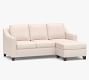 Cameron Slope Arm Reversible Chaise Sleeper Sectional (87")