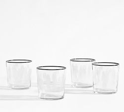 Etched Ghost Drinking Glasses