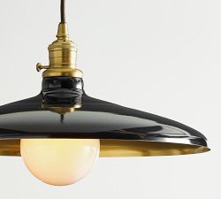 Farmhouse Metal Cord Pendant (18")