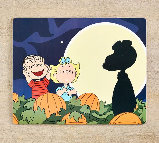 Peanuts Great Pumpkin Cork Placemats - Thumbnail 2