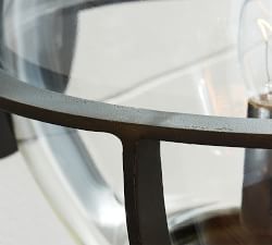 Rollins Outdoor Recycled Glass Sconce (11'')