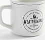 Wednesday Decal Weathervane Stoneware Mug