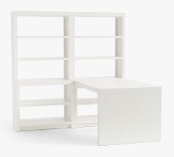 Dillon Peninsula Desk with Bookcase Suite (72")