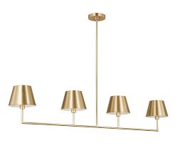 Ender Metal Linear Chandelier (56")