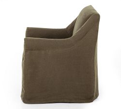 Noor Slipcovered Dining Armchair